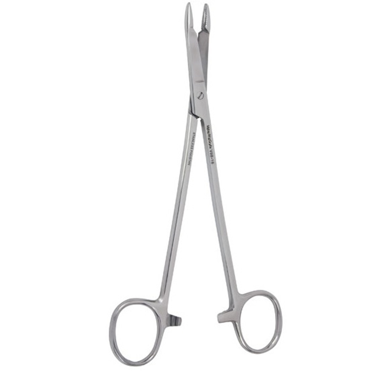 Holder Needle Holder Vantage® 6-3/4 Inch Length Serrated Jaws Finger Ring Handle by Integra York PA, Inc. (Miltex)  ID V98-16